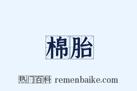 棉胎是什么意思的图片